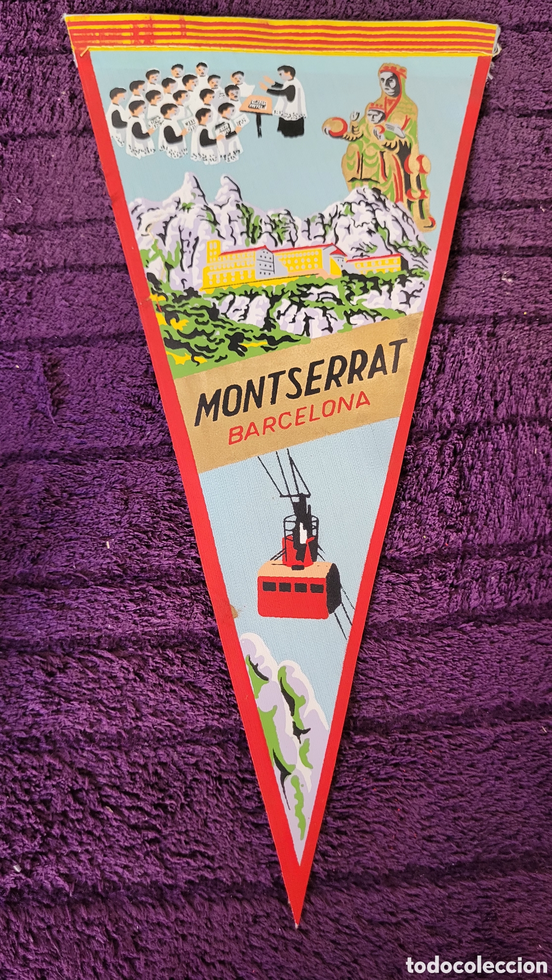 Collection pennants: Bander&iacute;n Montserrat