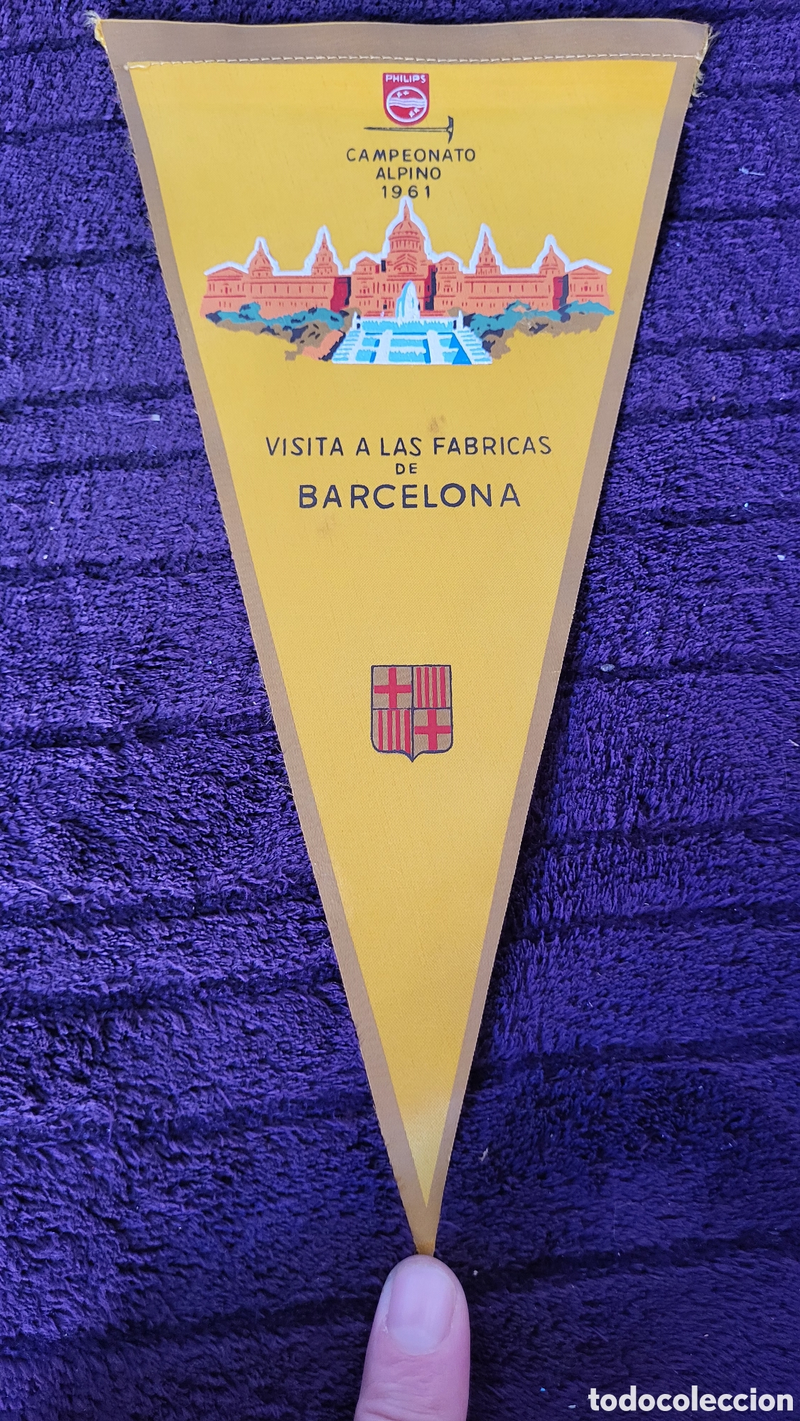 Sammlung von Wimpeln: Bander&iacute;n Barcelona