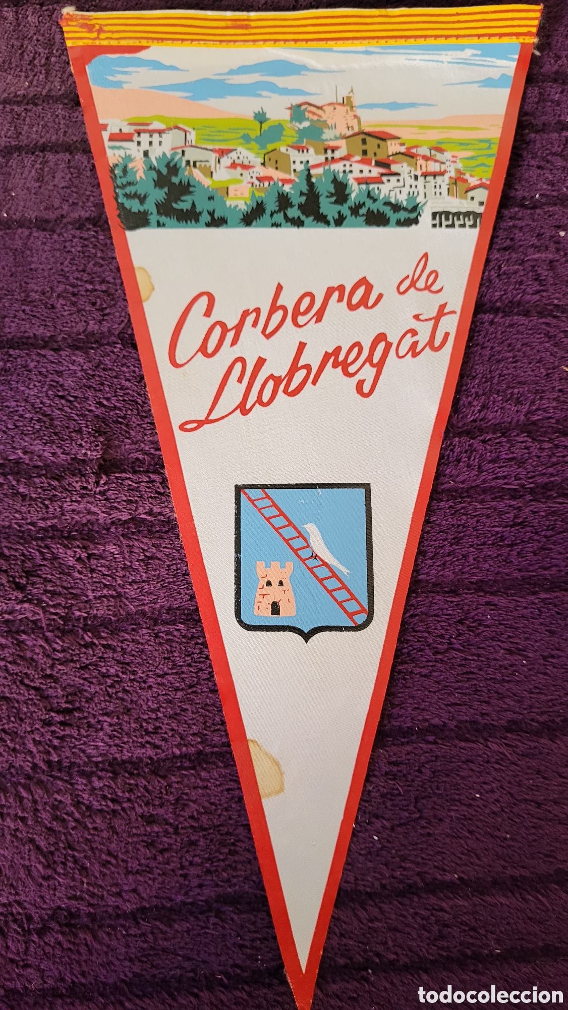 Banderines de colecci&oacute;n: Bander&iacute;n Corbera de Llobregat - Foto 1