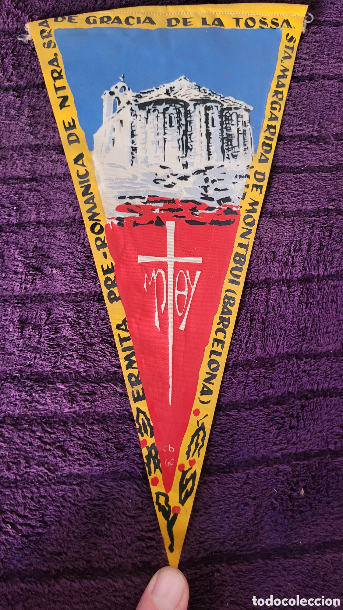 Sammlung von Wimpeln: Bander&iacute;n Barcelona