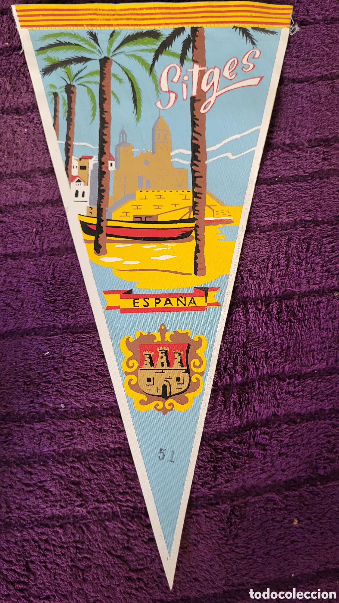 Banderines de colecci&oacute;n: Bander&iacute;n Sitges - Foto 1