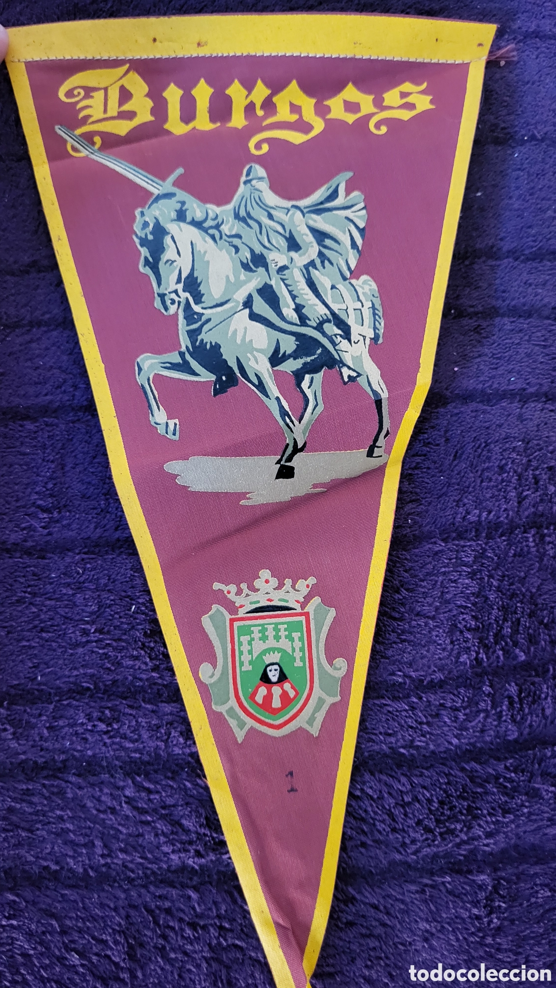 Sammlung von Wimpeln: Bander&iacute;n Burgos