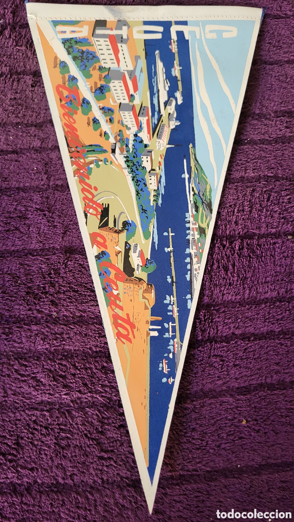 Banderines de colecci&oacute;n: Bander&iacute;n Ceuta - Foto 1