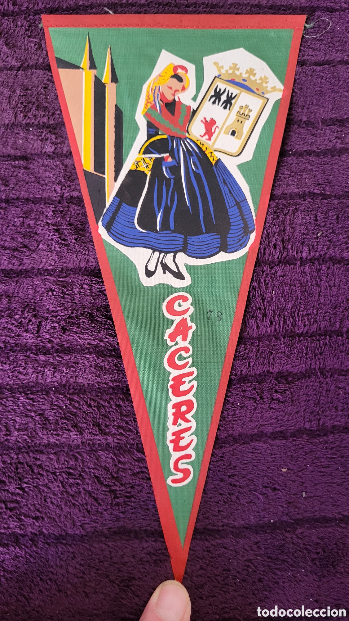 Banderines de colecci&oacute;n: Bander&iacute;n C&aacute;ceres - Foto 1