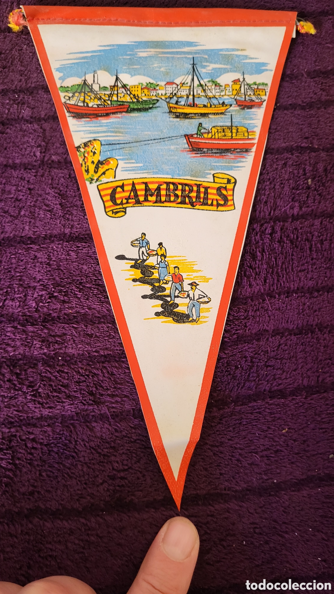 Banderines de colecci&oacute;n: Bander&iacute;n Cambrils - Foto 1