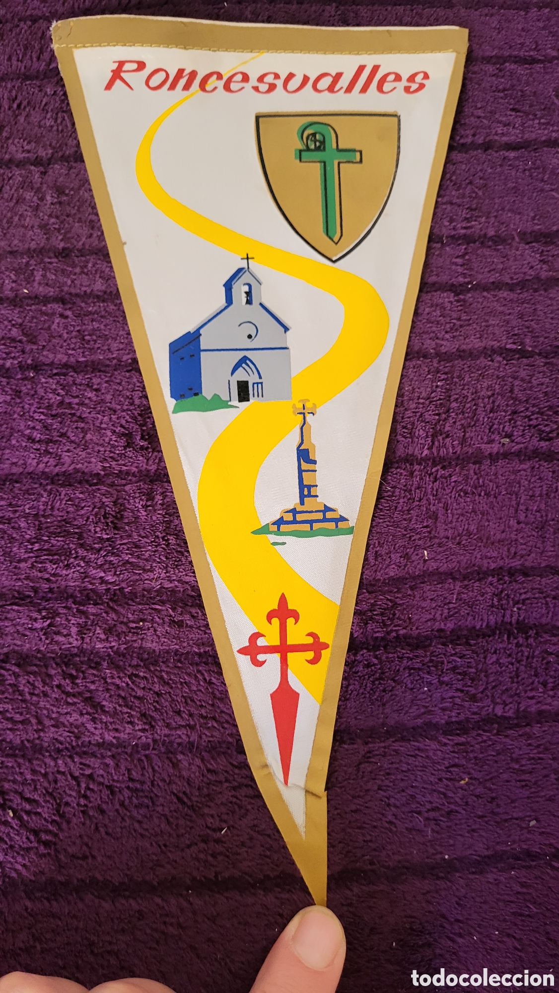 Banderines de colecci&oacute;n: Bander&iacute;n Roncesvalle - Foto 1