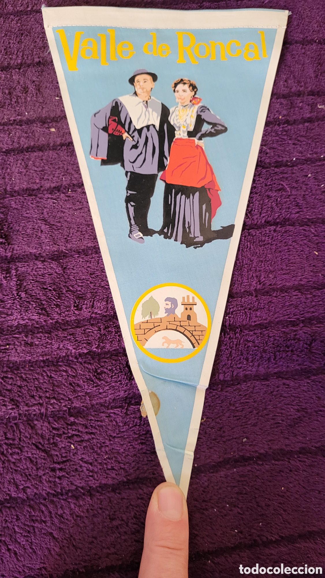 Banderines de colecci&oacute;n: Bander&iacute;n Valle de Roncal - Foto 1