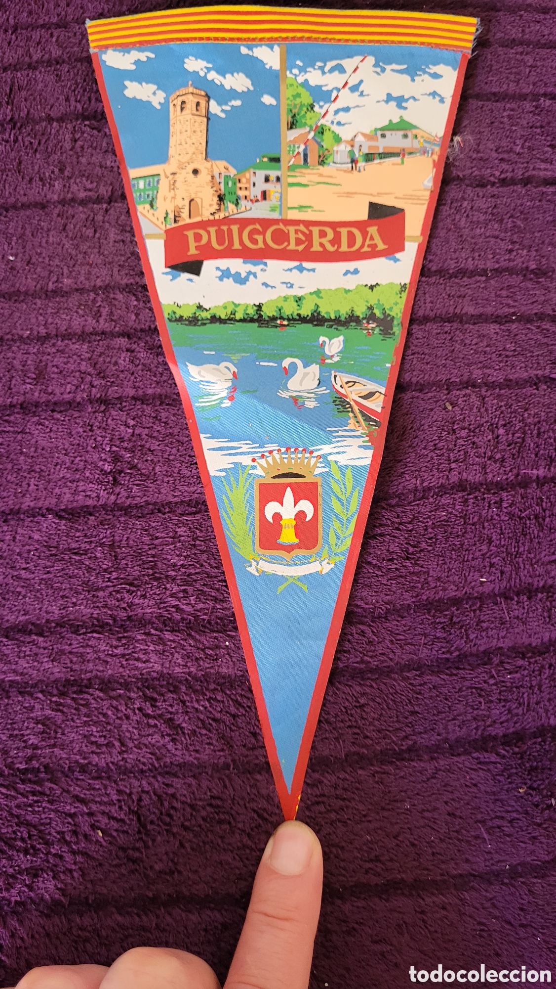 Banderines de colecci&oacute;n: Bander&iacute;n Puigcerda - Foto 1