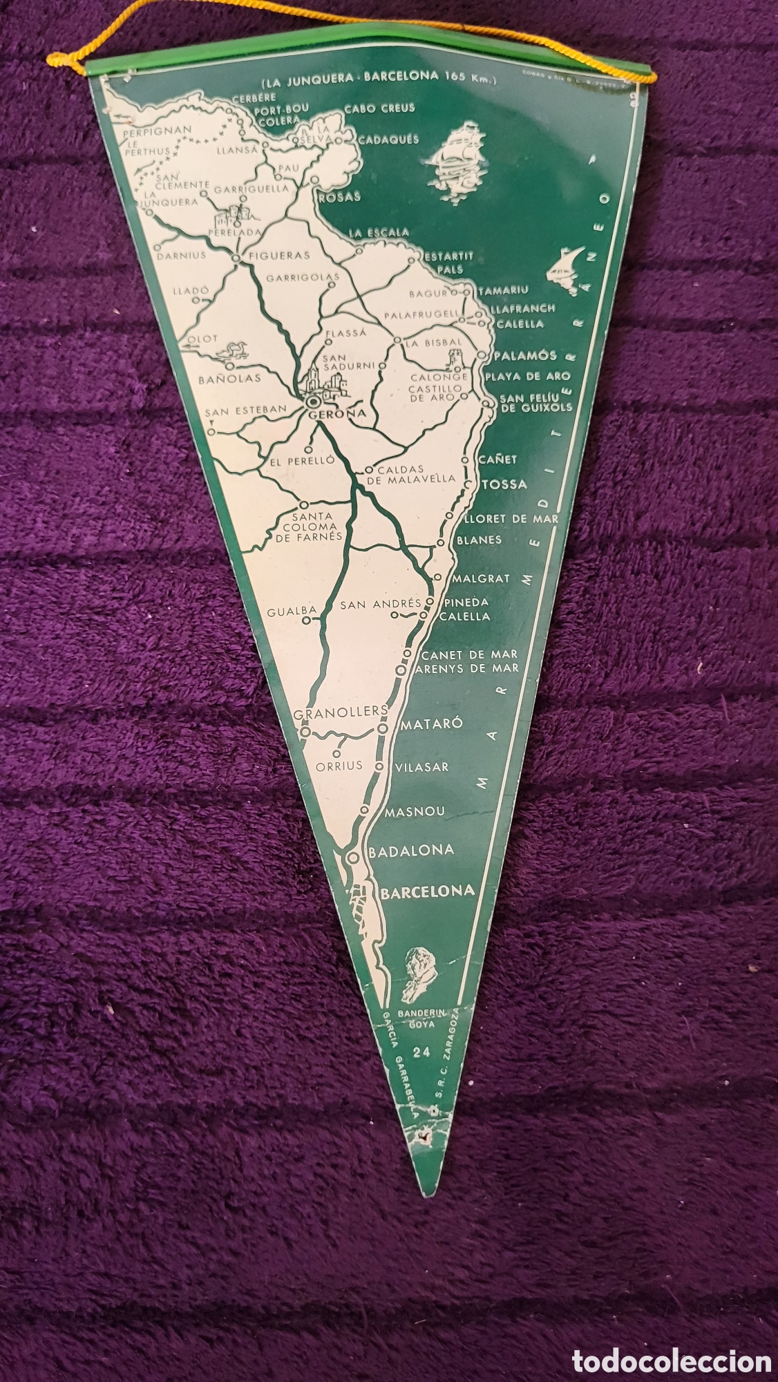Banderines de colecci&oacute;n: Bander&iacute;n Gerona - Foto 2