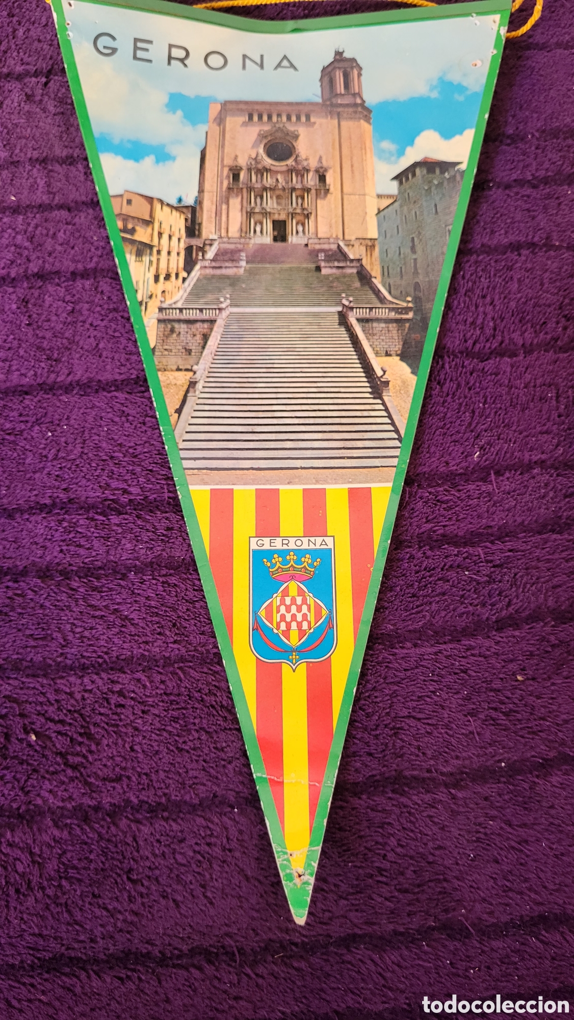 Banderines de colecci&oacute;n: Bander&iacute;n Gerona - Foto 1
