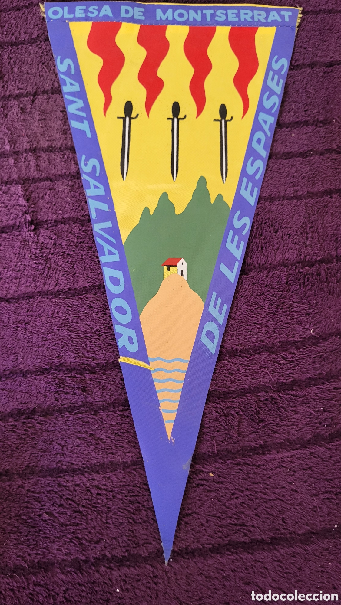 Banderines de colecci&oacute;n: Bander&iacute;n Olesa de Montserrat