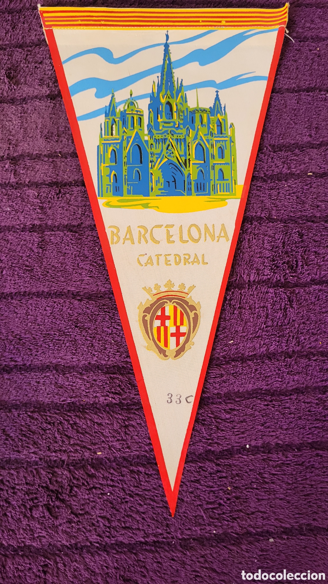 Banderines de colecci&oacute;n: Bander&iacute;n Barcelona - Foto 1