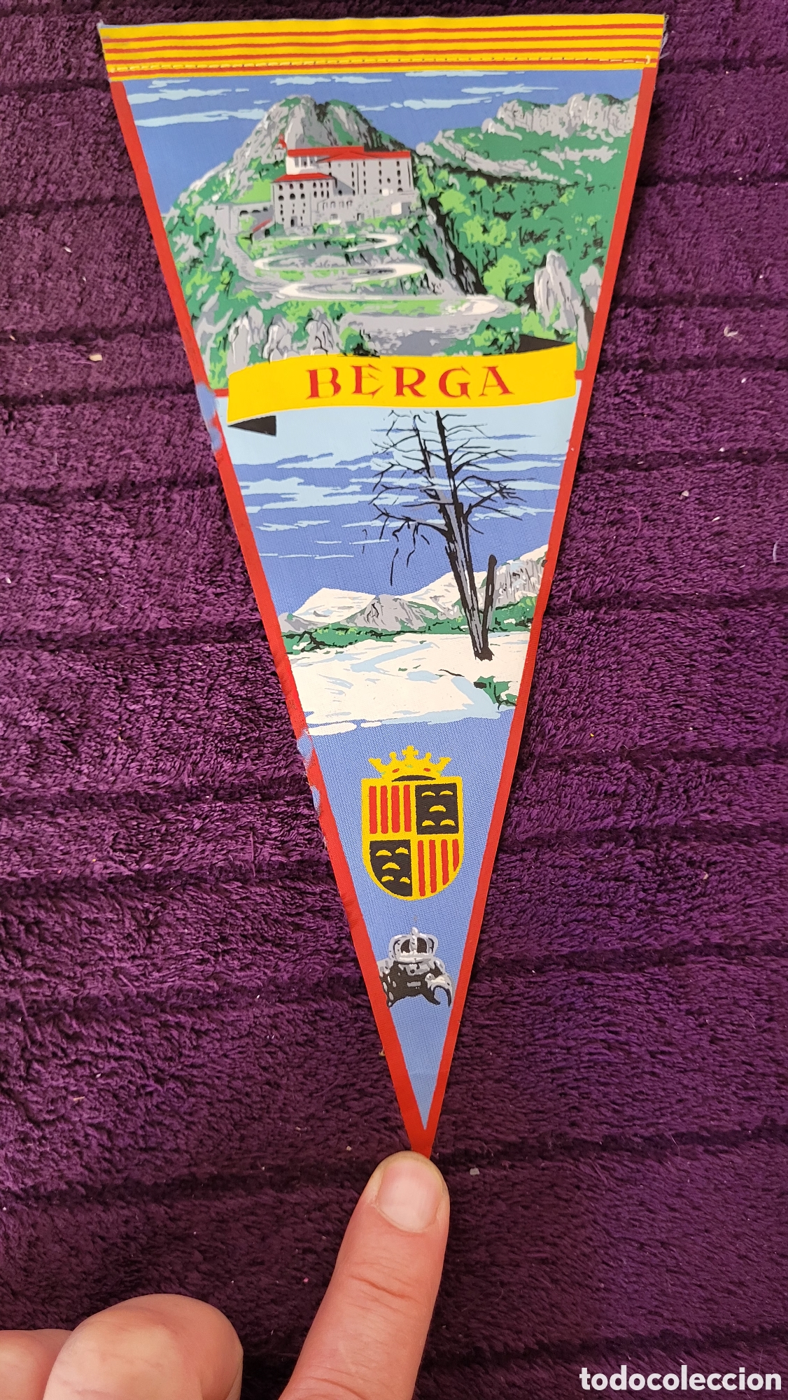 Banderines de colecci&oacute;n: Bander&iacute;n Berga - Foto 1