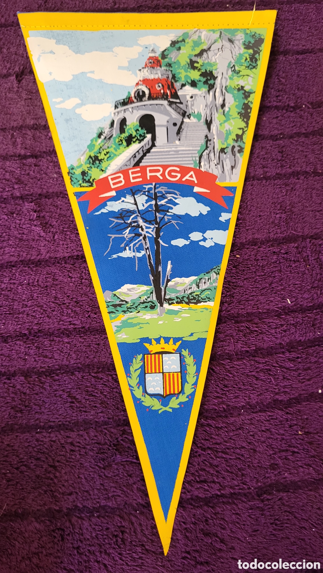 Banderines de colecci&oacute;n: Bander&iacute;n Berga - Foto 1
