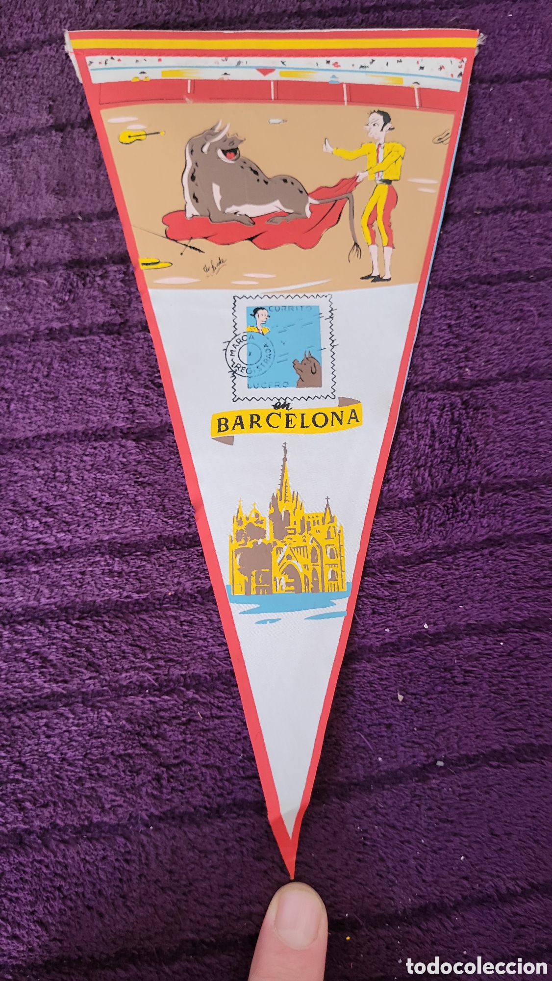 Sammlung von Wimpeln: Bander&iacute;n Barcelona
