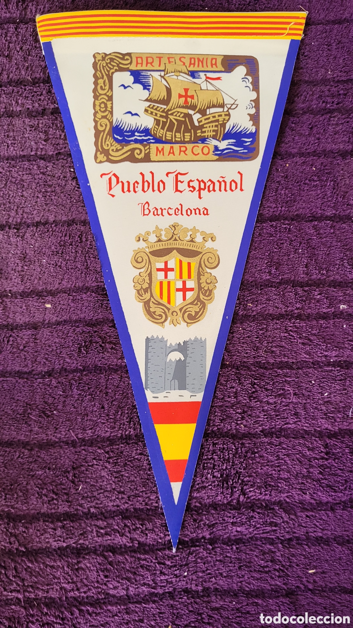 Banderines de colecci&oacute;n: Bander&iacute;n Barcelona - Foto 1