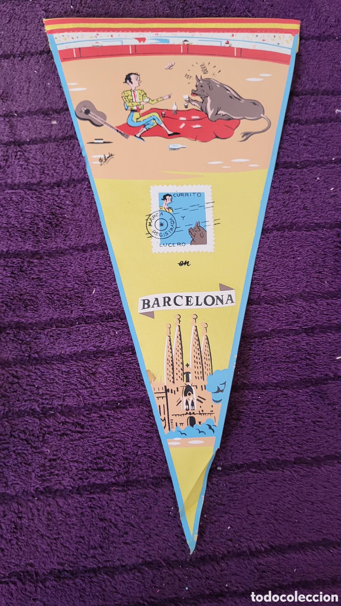 Sammlung von Wimpeln: Bander&iacute;n Barcelona