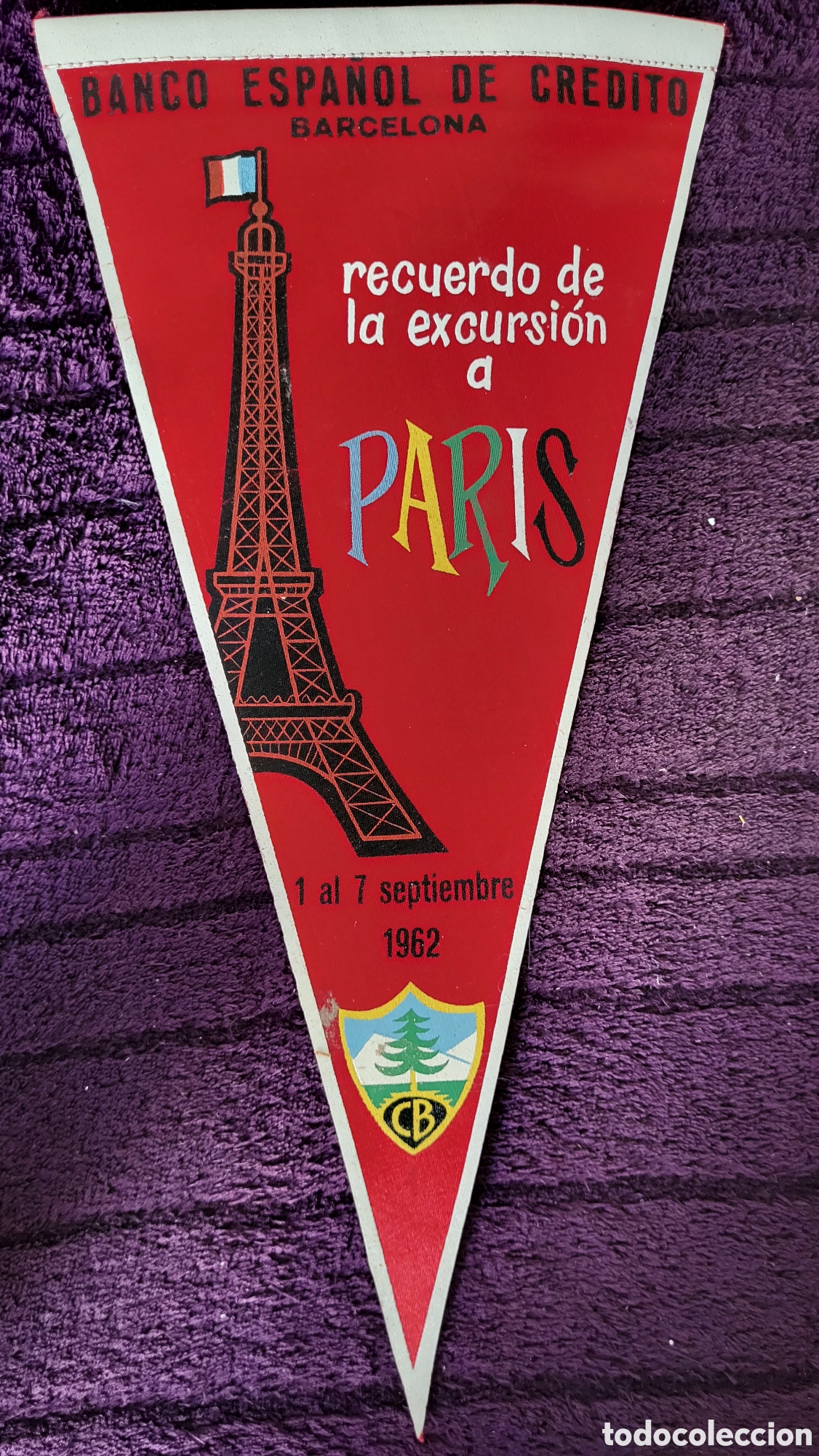 Banderines de colecci&oacute;n: Bander&iacute;n Par&iacute;s - Foto 1