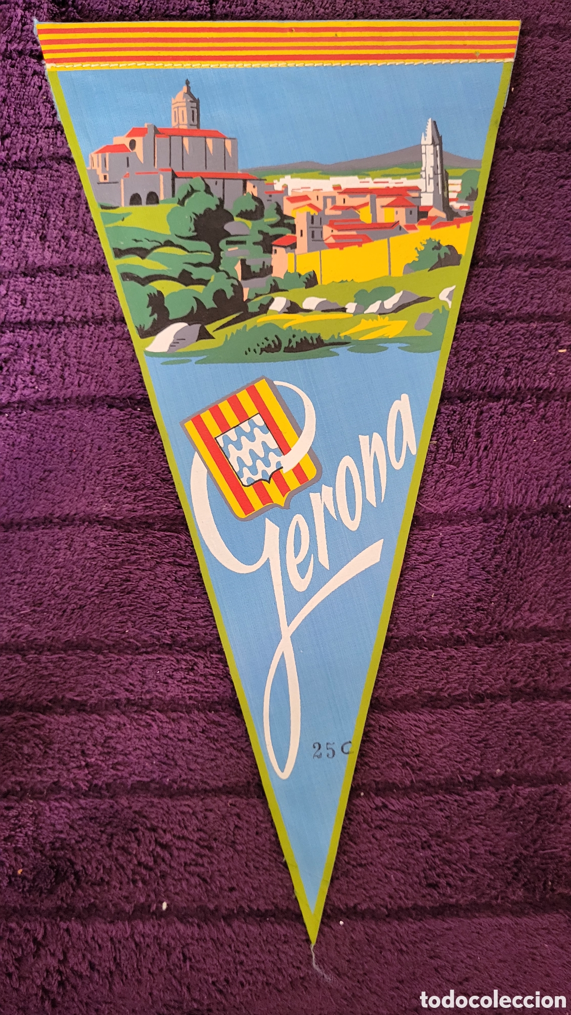 Banderines de colecci&oacute;n: Bander&iacute;n Gerona - Foto 1