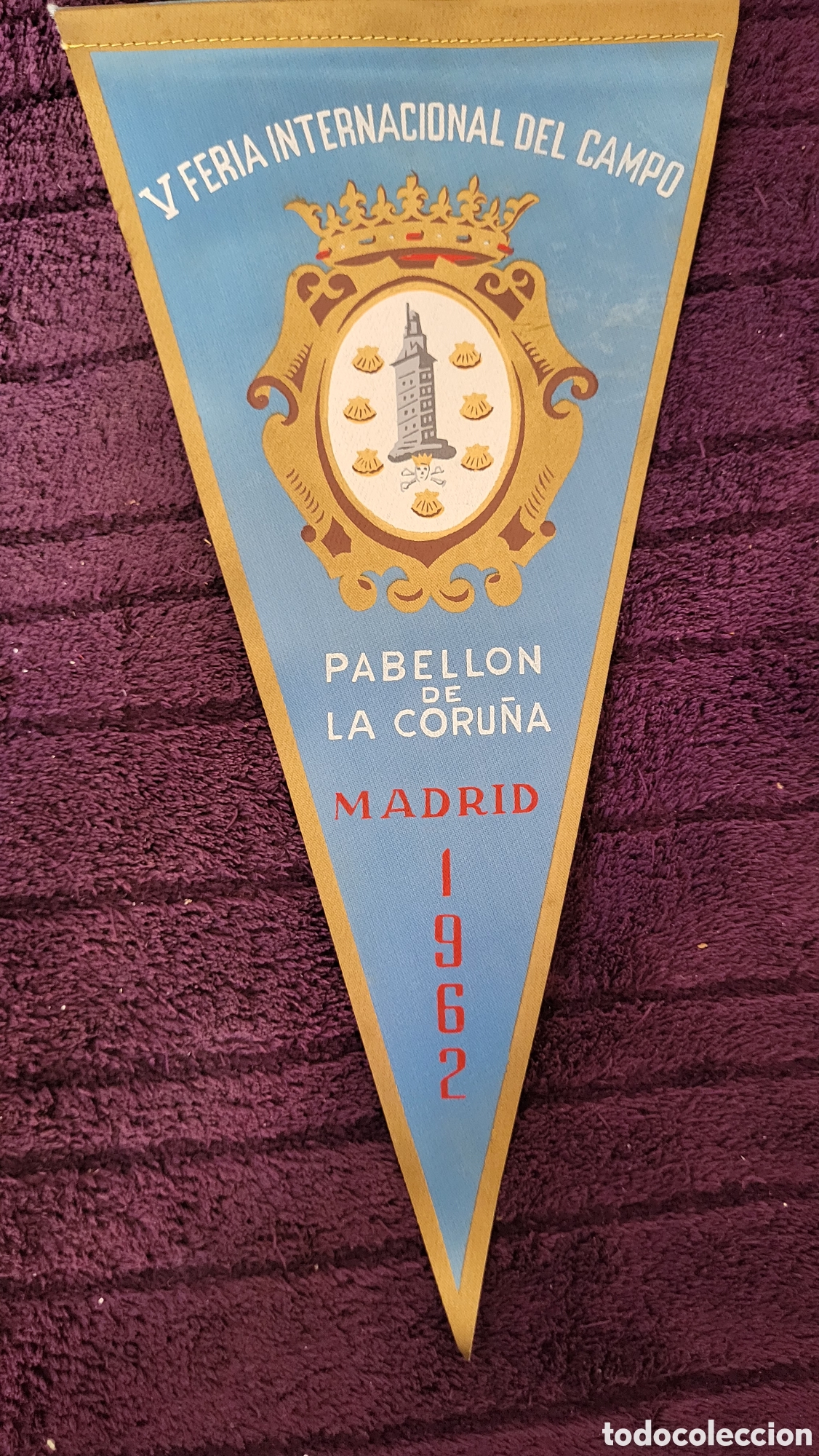 Sammlung von Wimpeln: Bander&iacute;n Pabell&oacute;n de la Coru&ntilde;a