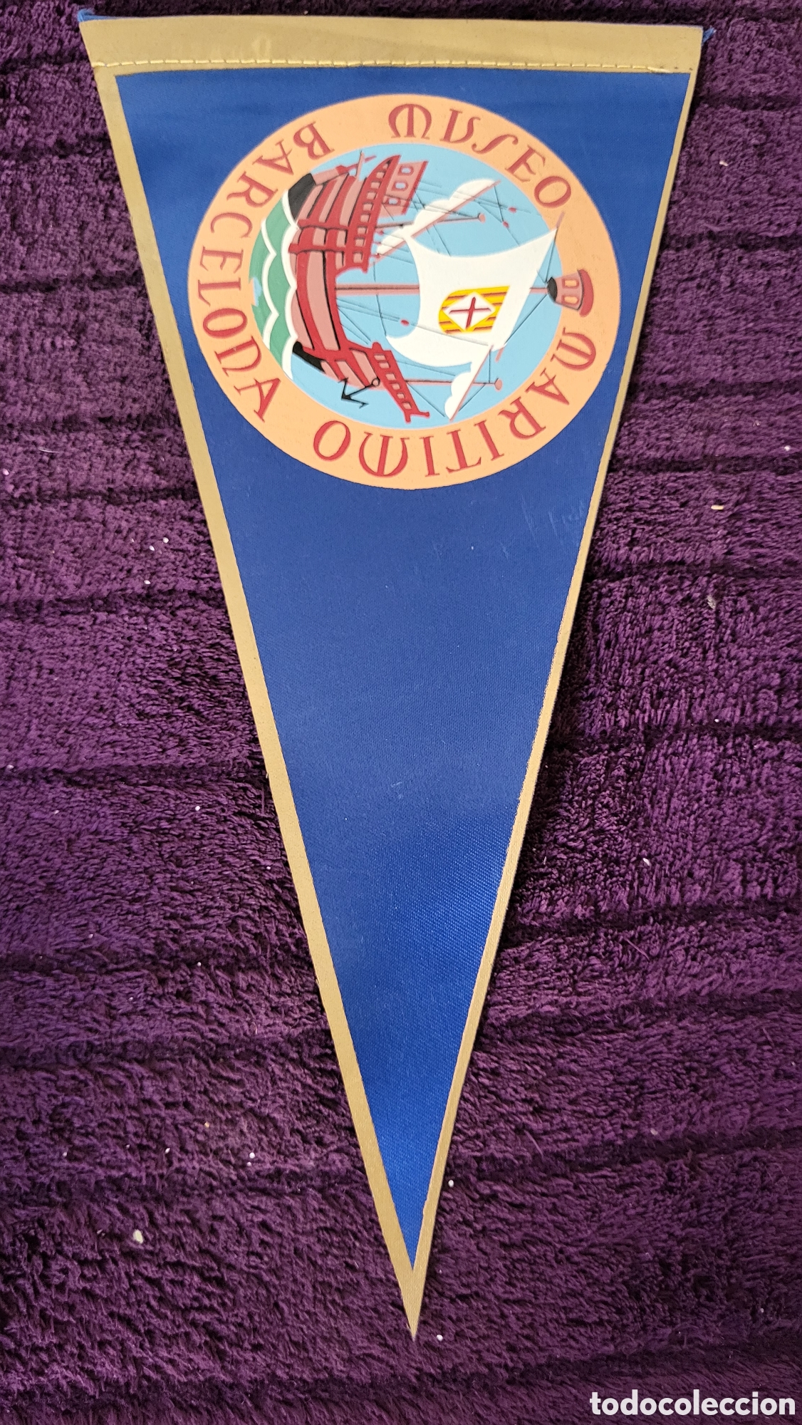 Sammlung von Wimpeln: Bander&iacute;n Museo Mar&iacute;timo Barcelona