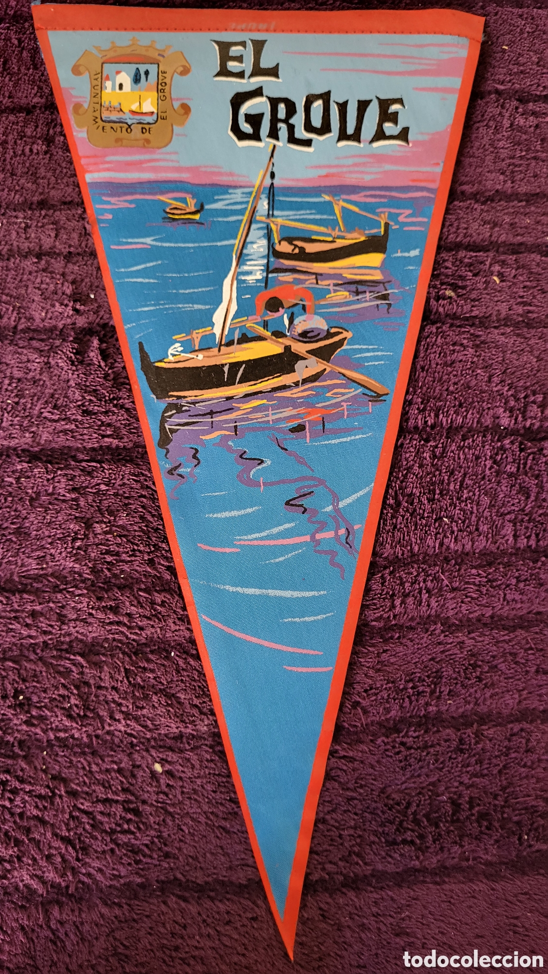 Banderines de colecci&oacute;n: Bander&iacute;n El Grove - Foto 1