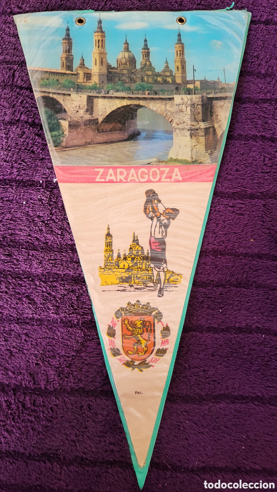 Banderines de colecci&oacute;n: Bander&iacute;n Zaragoza - Foto 1