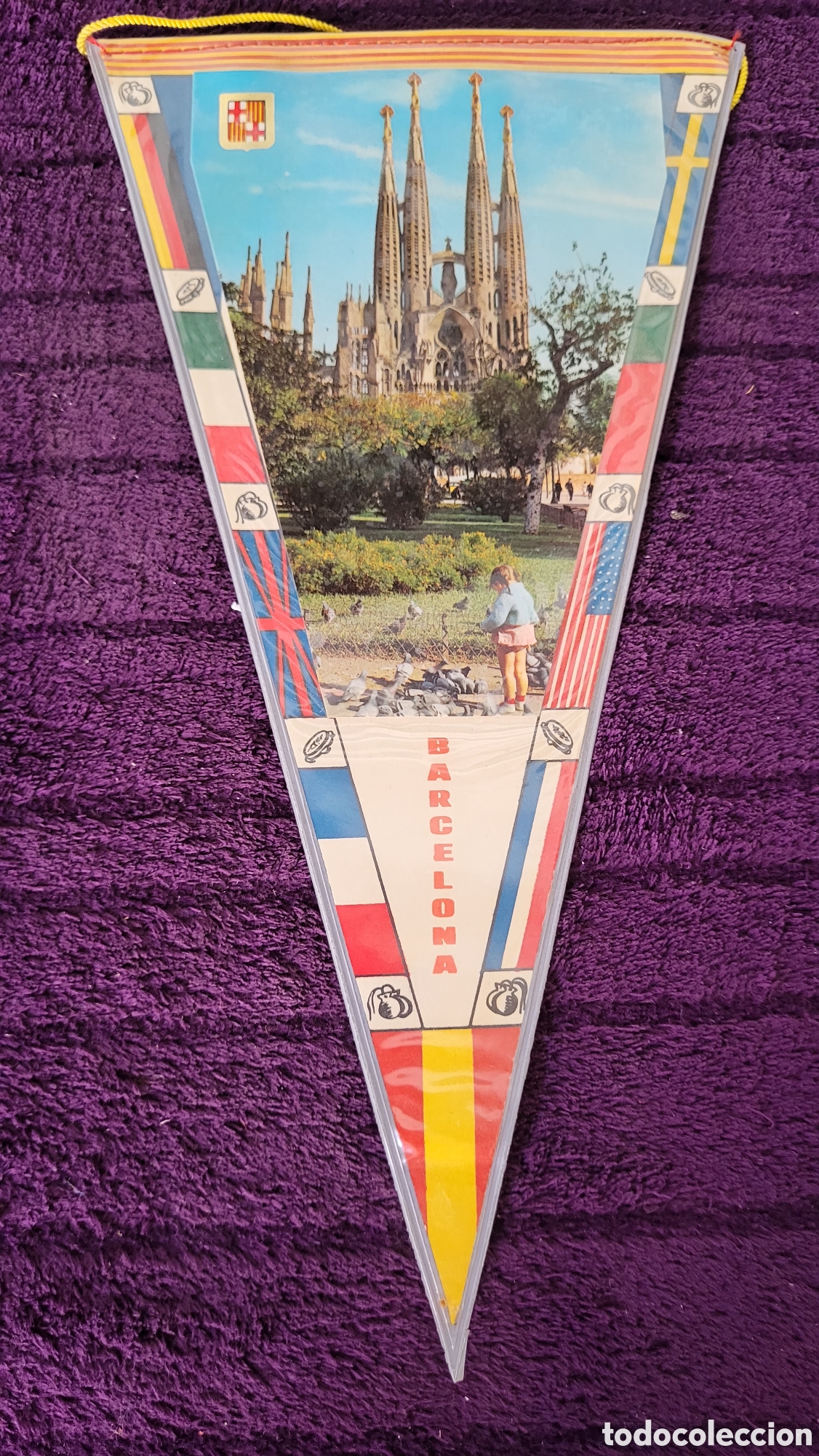 Banderines de colecci&oacute;n: Bander&iacute;n Barcelona - Foto 1
