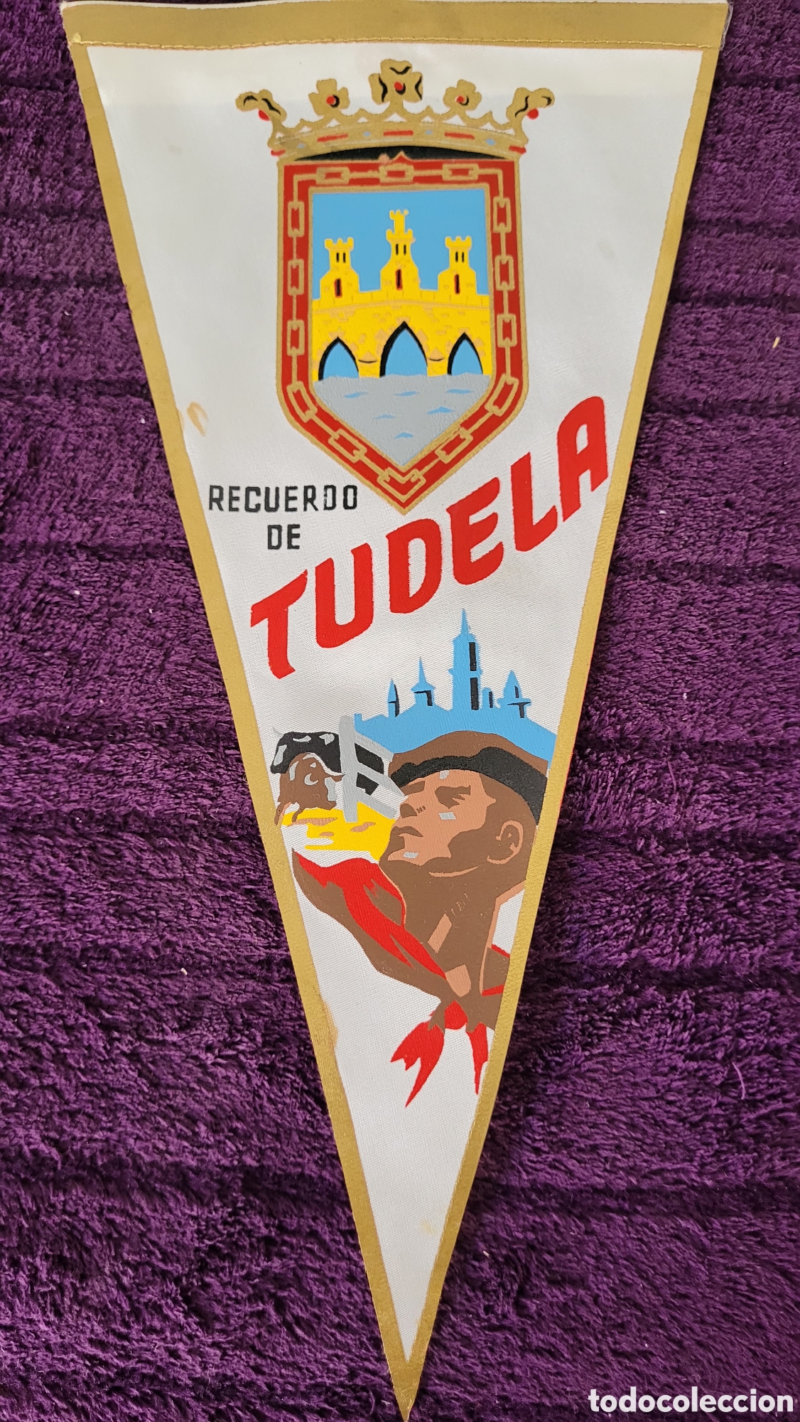 Banderines de colecci&oacute;n: Bander&iacute;n Tudela - Foto 1