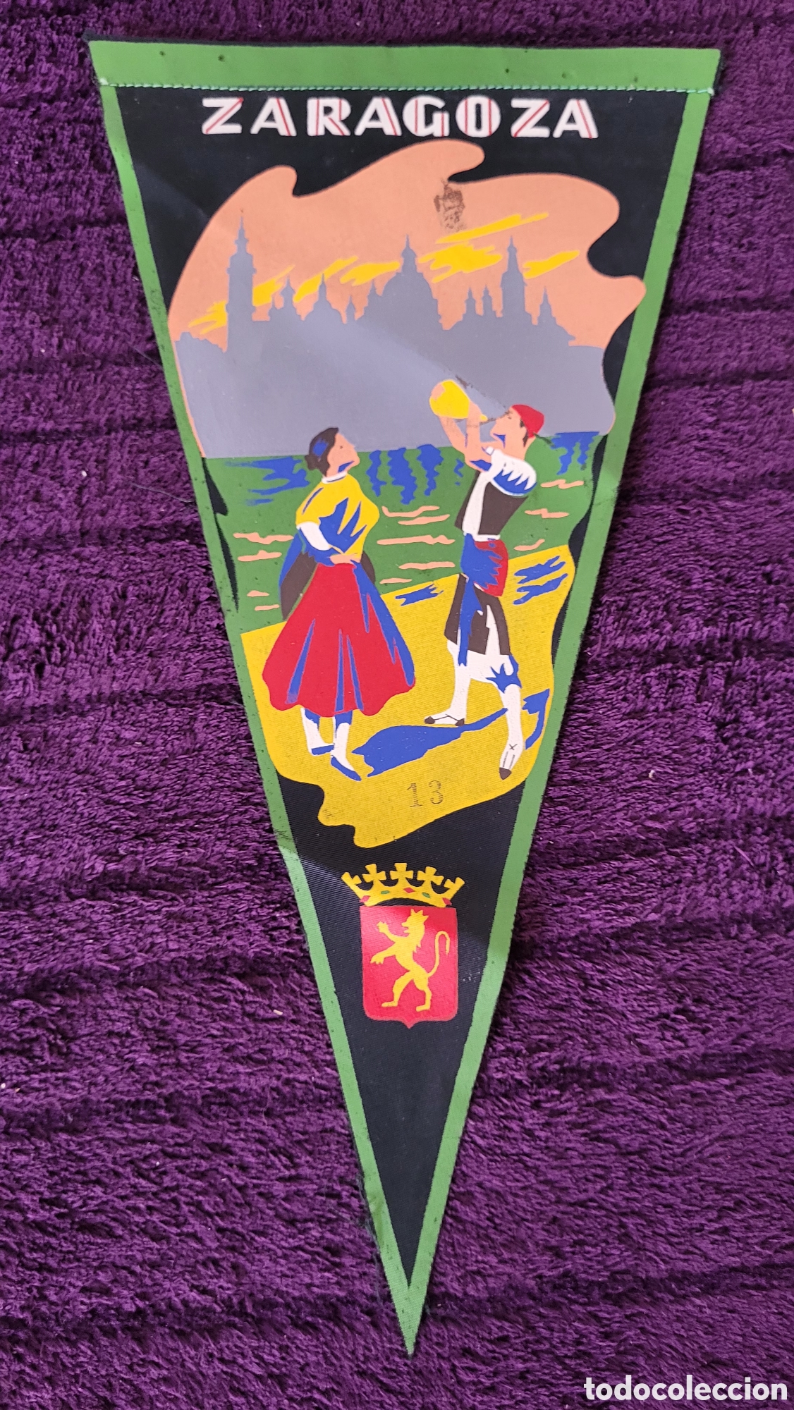 Banderines de colecci&oacute;n: Bander&iacute;n Zaragoza - Foto 1