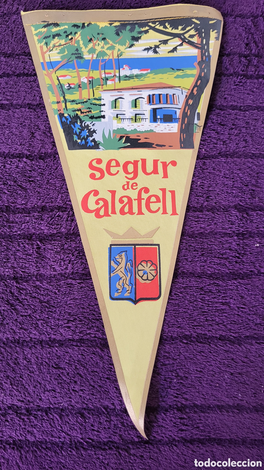 Banderines de colecci&oacute;n: Bander&iacute;n Segur de Callafel - Foto 1