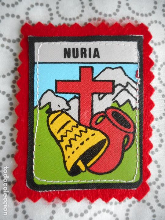 Banderines de colecci&oacute;n: ANTIGUO? PARCHE NURIA - Foto 1