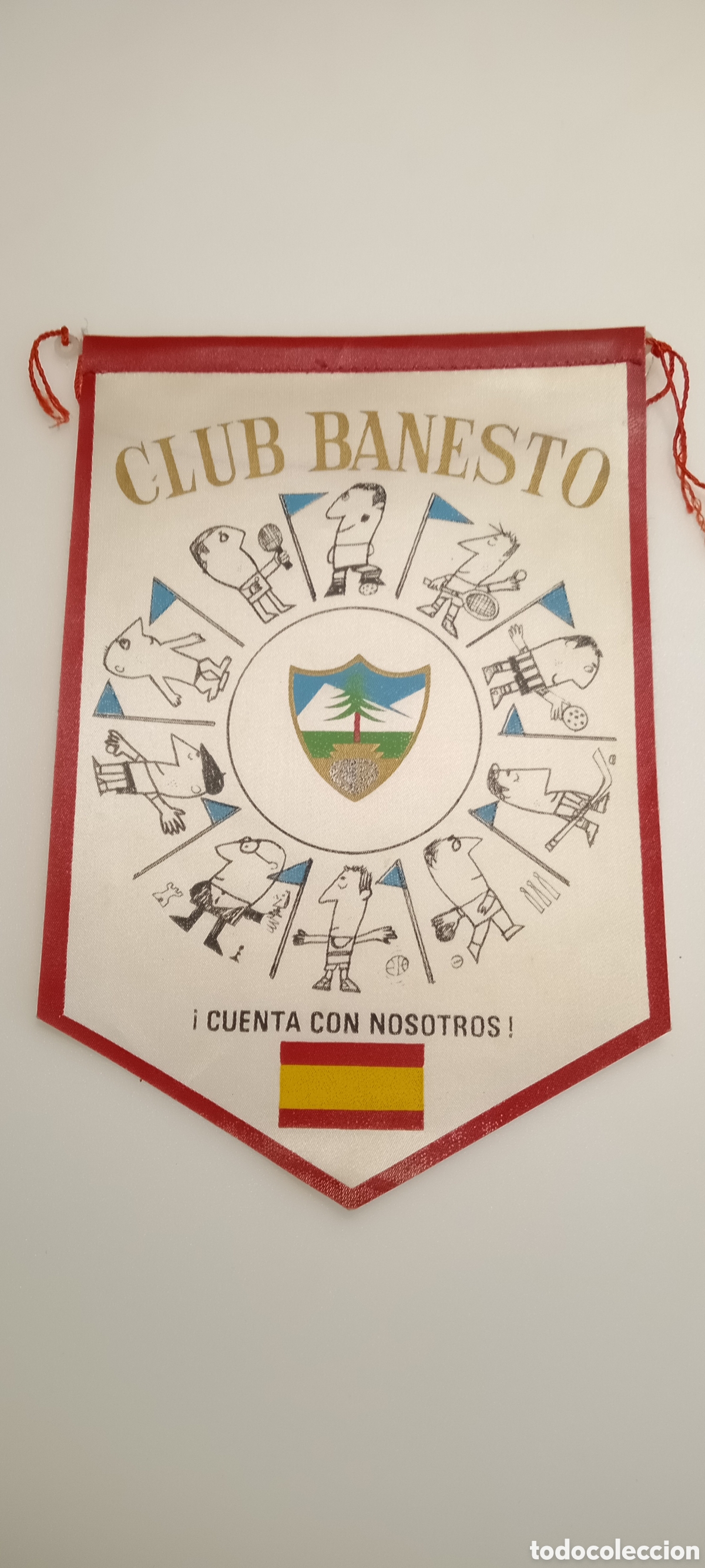 Sammlung von Wimpeln: Bander&iacute;n Club Banesto