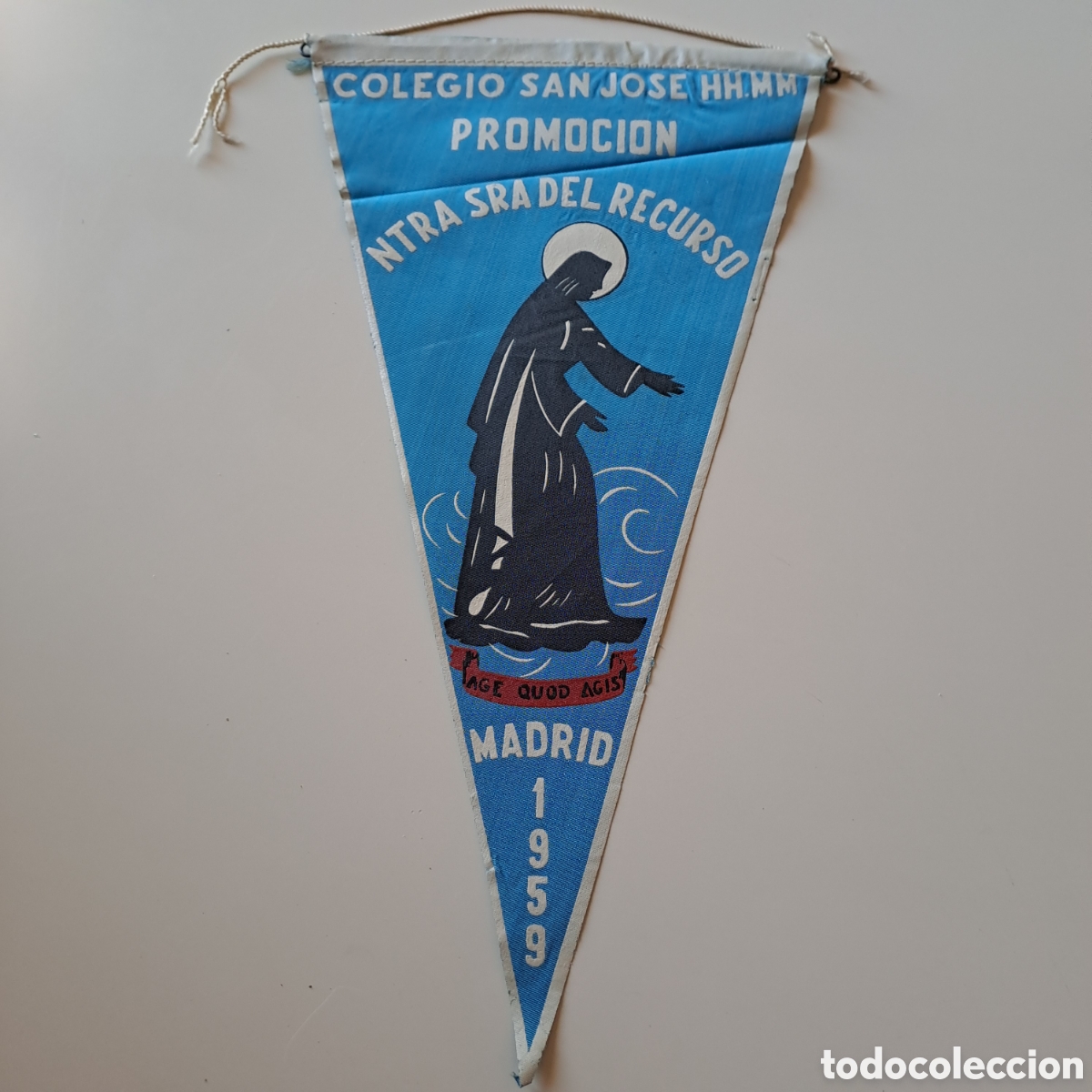 Sammlung von Wimpeln: COLEGIO SAN JOS&Eacute; HH.MM. NUESTRA SRA. DEL RECURSO. A&Ntilde;O 1959 MADRID