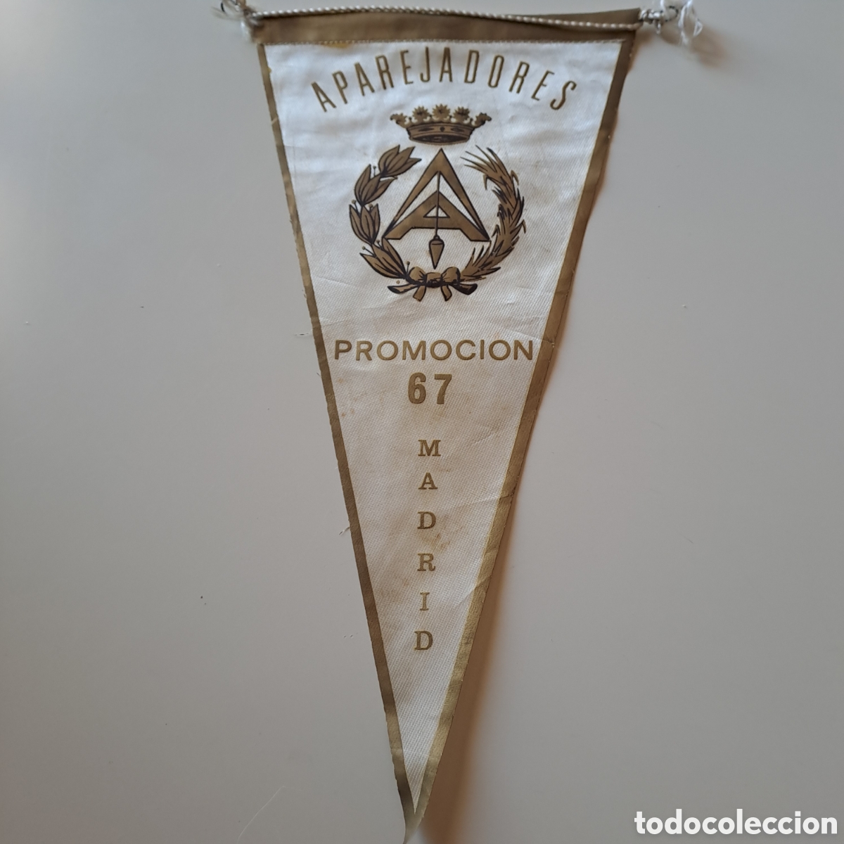 Sammlung von Wimpeln: APAREJADORES PROMOCION 1967 DE MADRID, BANDERIN.