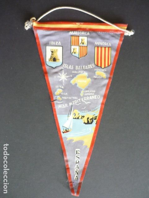 Banderines de colecci&oacute;n: ISLAS BALEARES BANDERIN - Foto 1