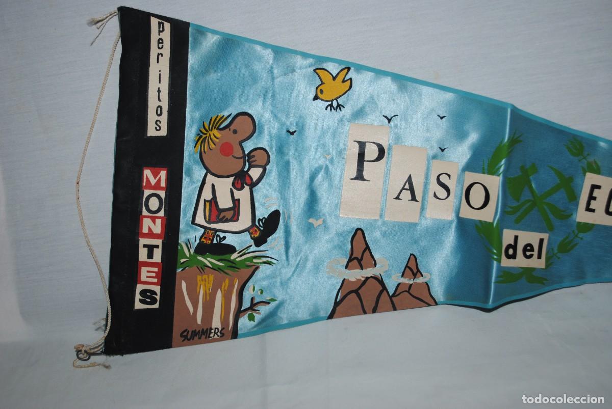 Banderines de colecci&oacute;n: PERITOS DE MONTE 1961 , PASO DEL ECUADOR . - Foto 2