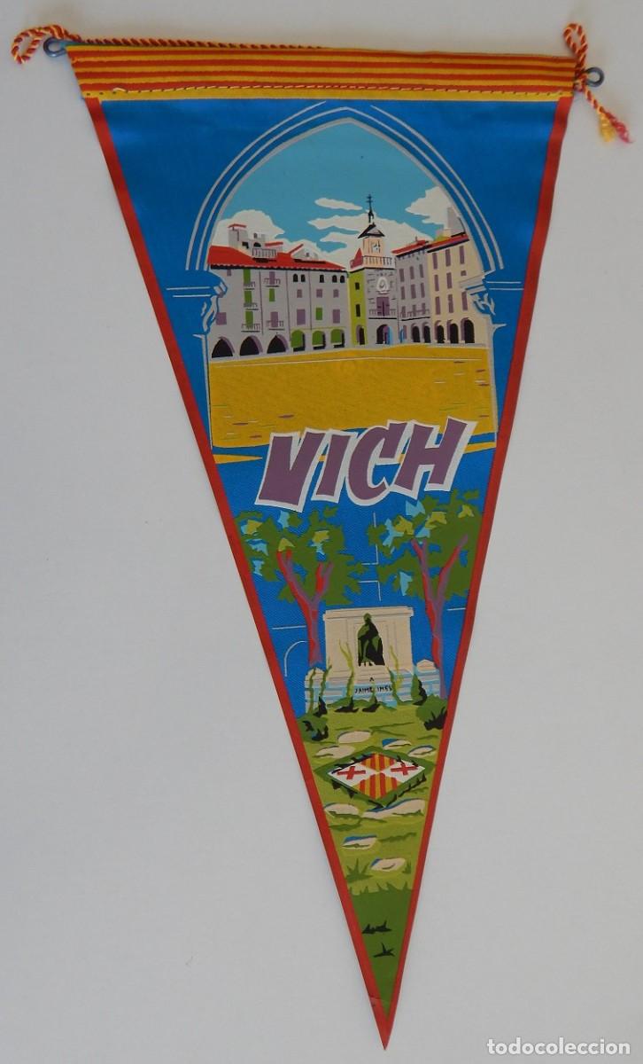 Banderines de colecci&oacute;n: Antiguo bander&iacute;n de Vich - Foto 1