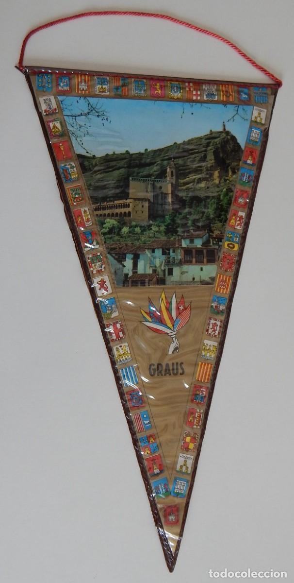 Banderines de colecci&oacute;n: Antiguo bander&iacute;n de Graus - Foto 1