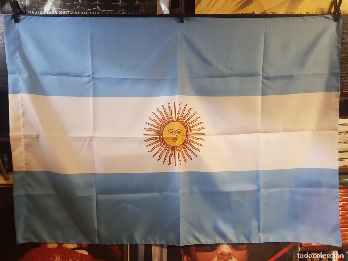 Galhardetes de cole&ccedil;&atilde;o: BANDERA DE ARGENTINA 155CMX90CM