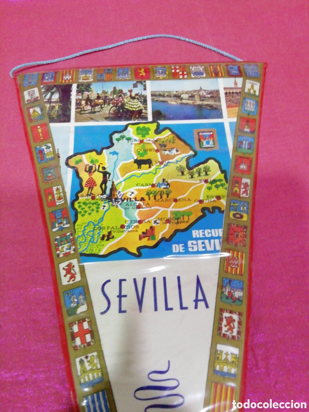 Bandierine di collezione: Bander&iacute;n Vintage tur&iacute;stico de Sevilla