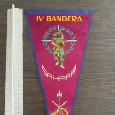 Banderines de colección: BANDERÍN AÑOS 50 ORIGINAL IV BANDERA SAHARA LEGION