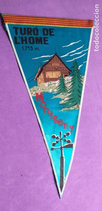 Fanions de collection: BANDERINES-BA7-II-BARCELONA-TURO DE L'HOME-MONTSENY
