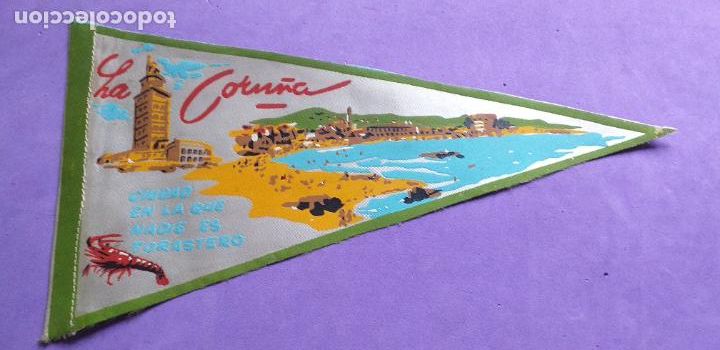 Sammlung von Wimpeln: BANDERINES-BA7-II-LA CORU&Ntilde;A