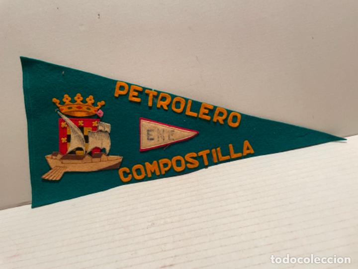 Fanions de collection: ANTIGUO BANDER&Iacute;N PETROLERO COMPOSTILLA