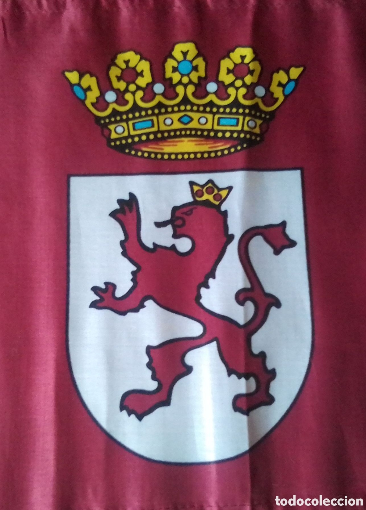 Banderines de colecci&oacute;n: Bander&iacute;n de Le&oacute;n. Espa&ntilde;a. - Foto 3