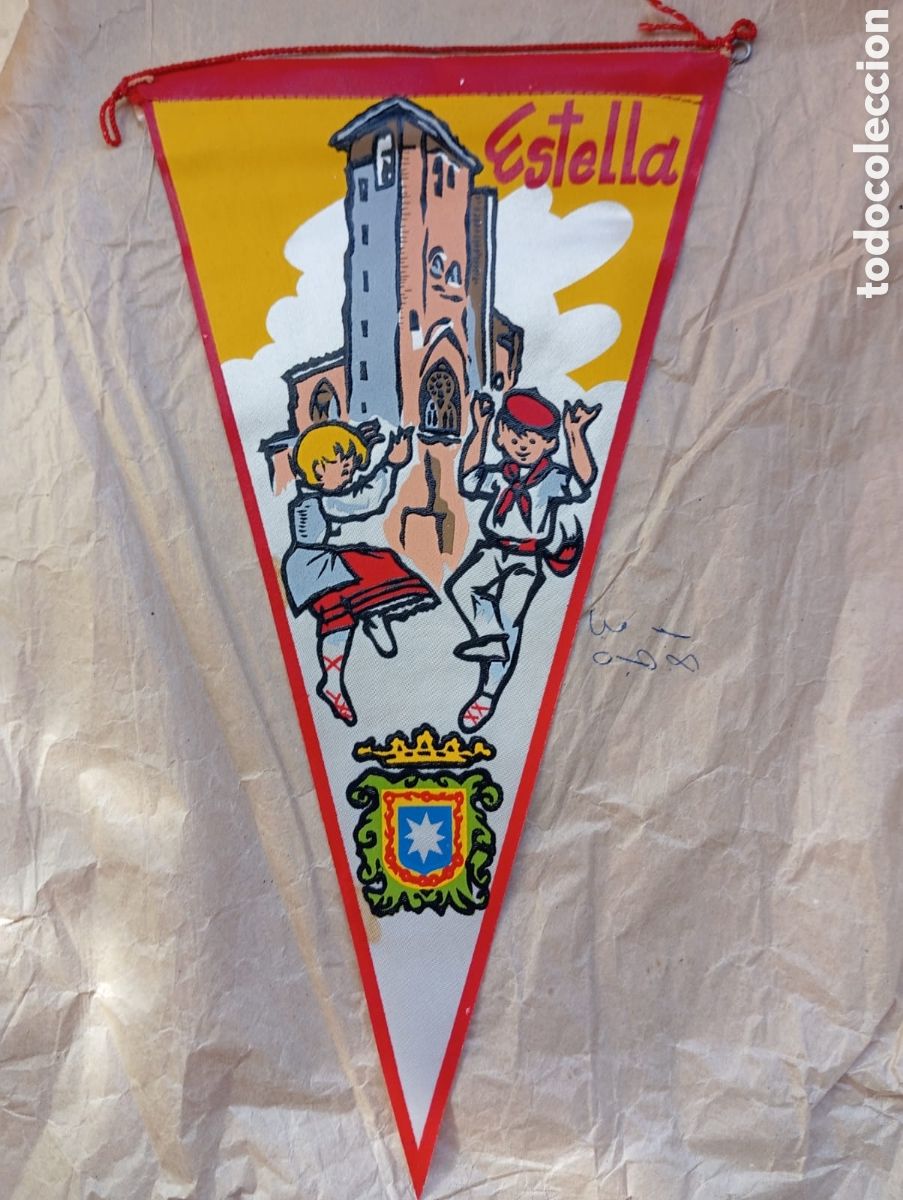 Sammlung von Wimpeln: Bander&iacute;n a&ntilde;os 60