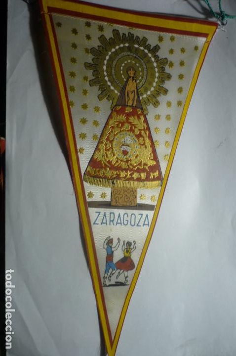 Bandierine di collezione: banderi tela zaragoza-virgen pilar