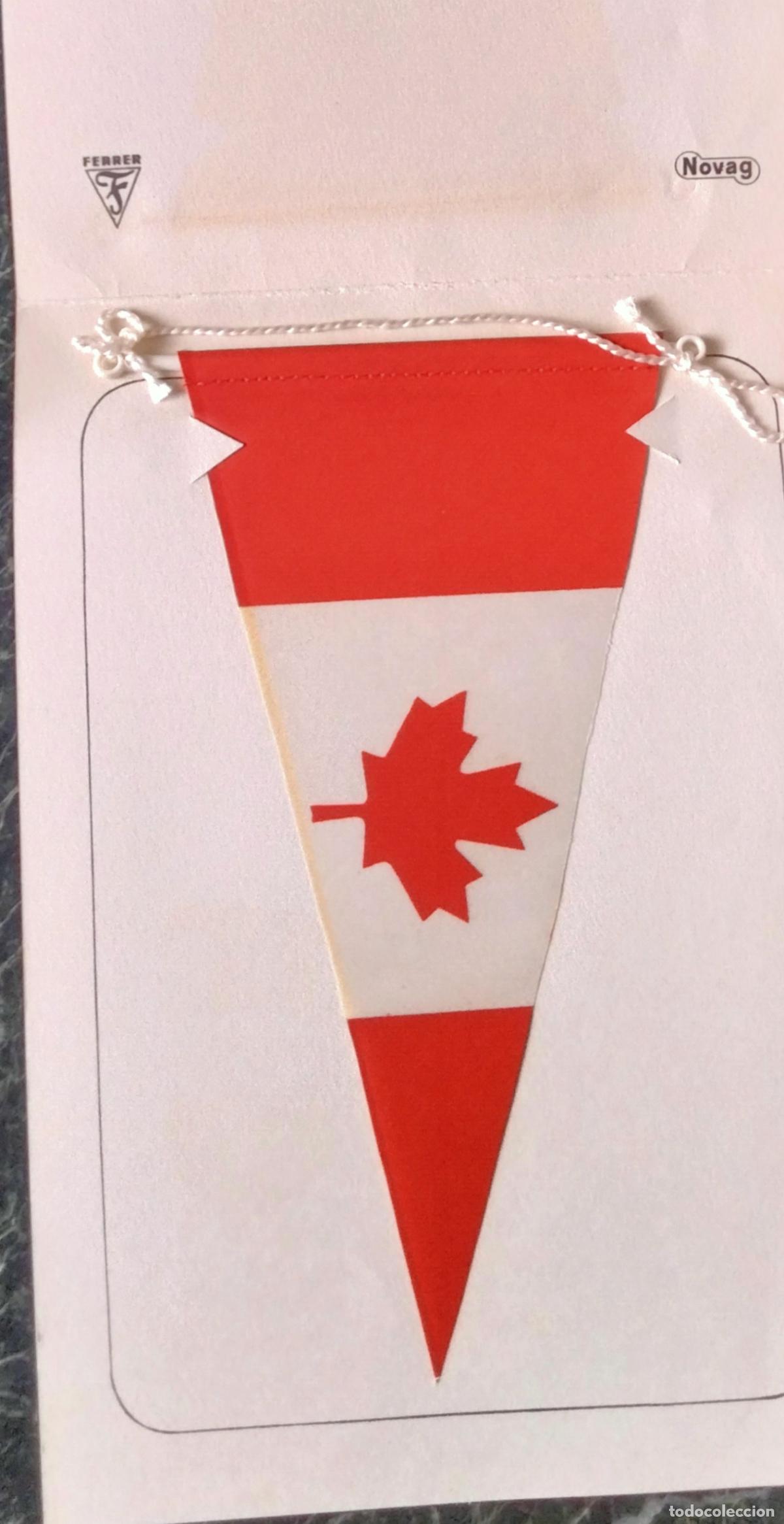 Banderines de colecci&oacute;n: Bander&iacute;n de Canada. Laboratorios Ferrer - Foto 1