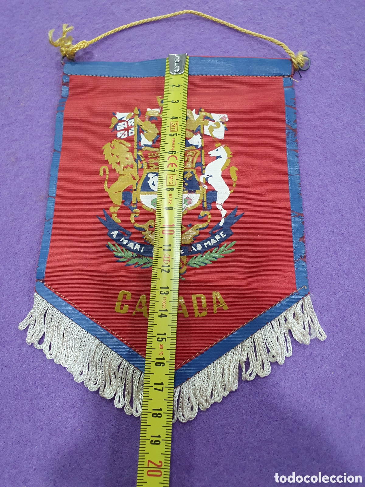 Banderines de colecci&oacute;n: Banderin Canad&aacute;. (L94) - Foto 2